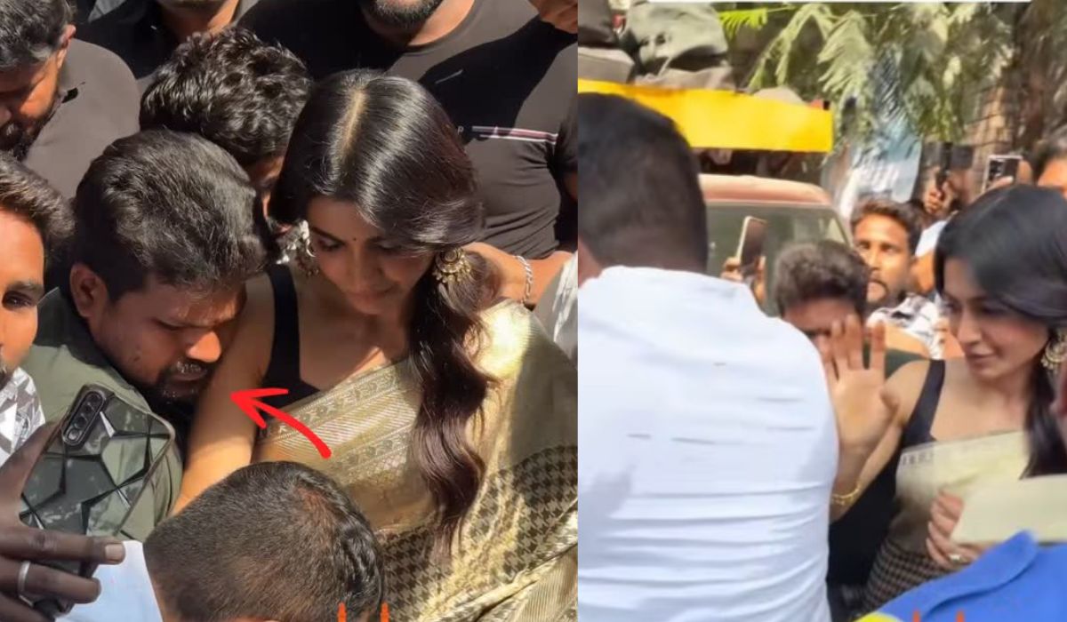 समांथा को देख बेकाबू हुए फैन, एक्ट्रेस की एक झलक को हुई धक्का-मुक्की, बाल-बाल बचीं एक्ट्रेस