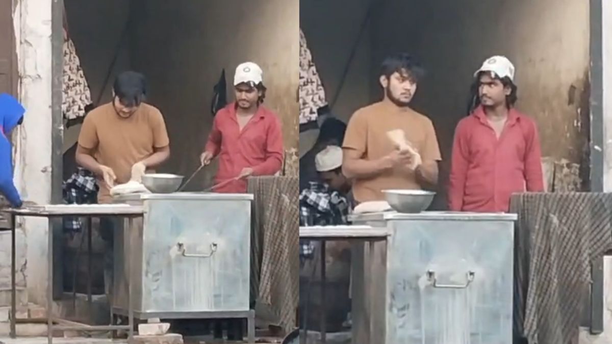 यूपी: हाथरस में थूक जिहाद का मामला, रोटी में थूक लगाकर सेंकता दिखा होटल का युवक, VIDEO वायरल