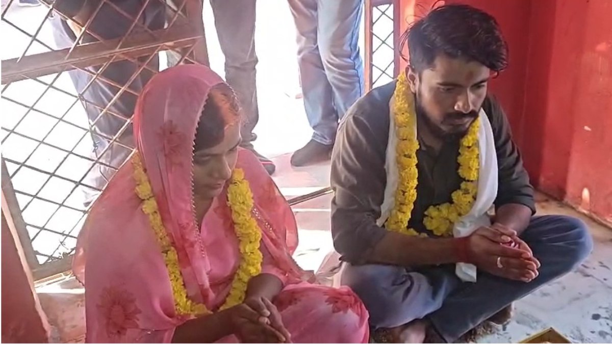 'प्रेमी से नहीं हुई शादी तो मर जाऊंगी', मुस्लिम लड़की ने हिंदू युवक के साथ लिए फेरे, पंचायत भी नहीं आई काम, Video