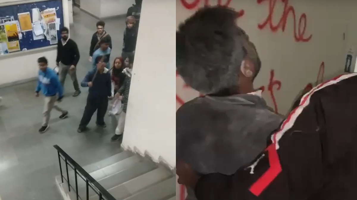 फिर जंग का अखाड़ा बना जेएनयू, एबीवीपी और लेफ्ट के बीच झड़प, सुबह-सुबह पथराव और मारपीट-VIDEO