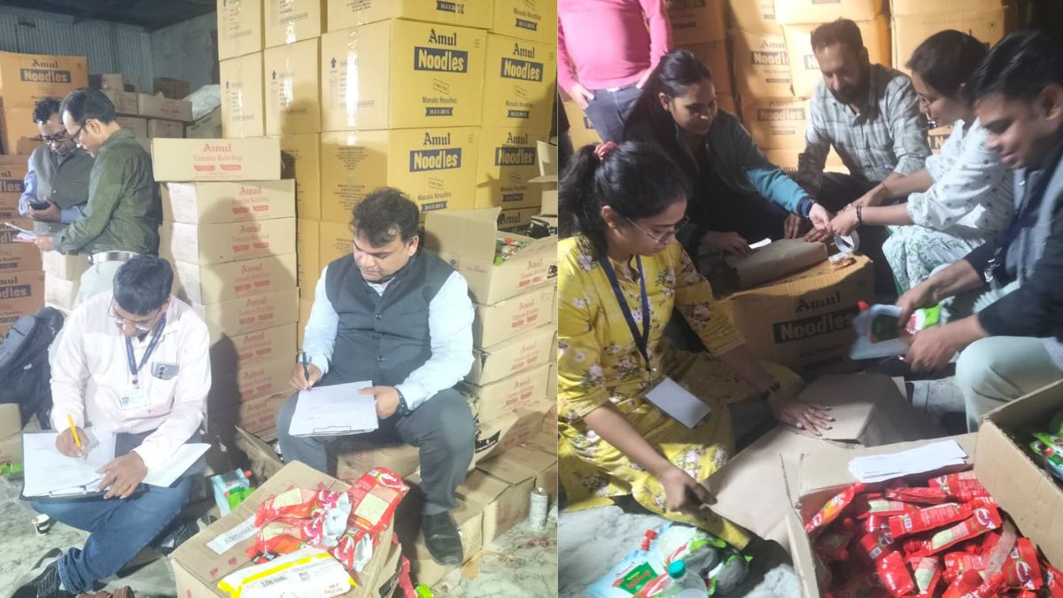 Amul कंपनी के नाम पर एक फर्म कर रही थी गोरखधंधा, 30 हजार किलो एक्सपायर माल जब्त, तारीख मिटाकर बेचने की तैयारी थी