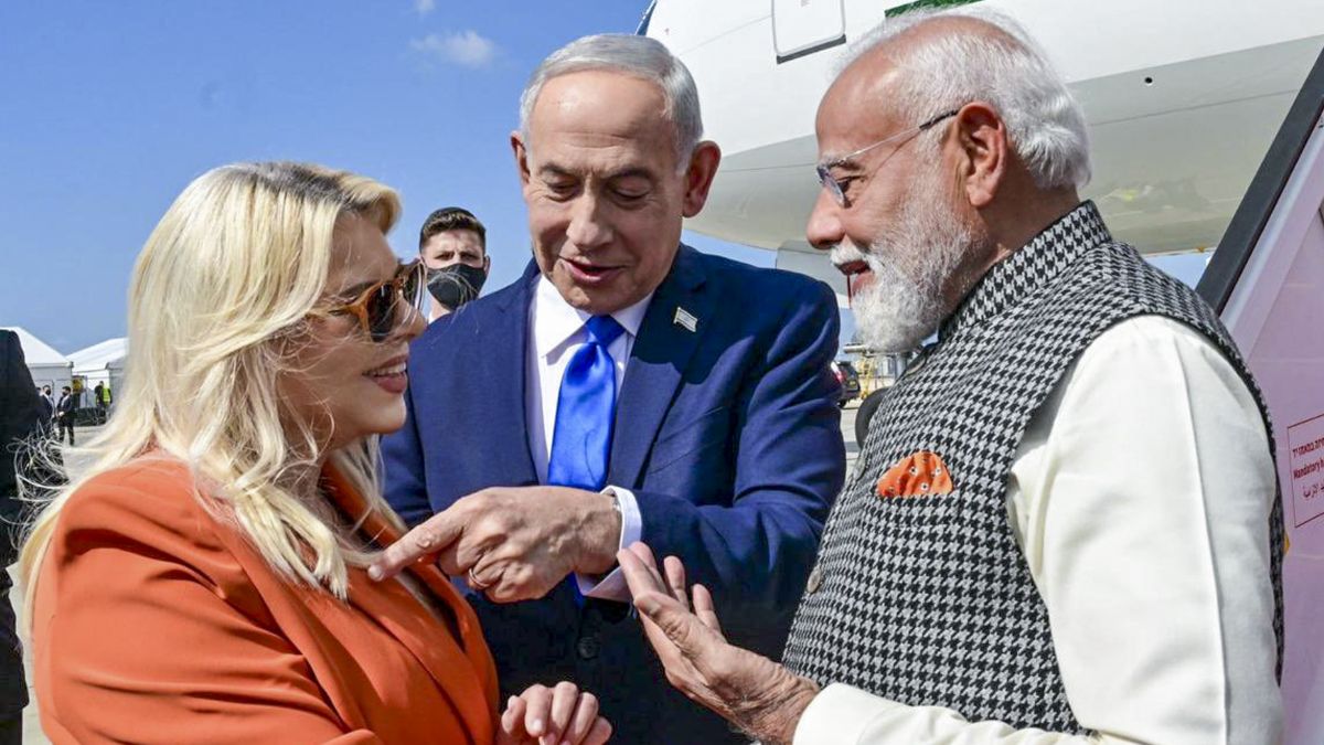 अपनी 'पहली डेट' याद करके नेतन्याहू ने सुनाया दिलचस्प किस्सा, भारतीय खाने की तारीफ में पढ़े कसीदे