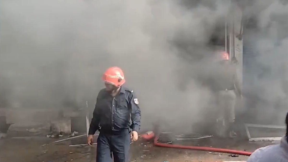 दिल्ली: सीलमपुर इलाके में कपड़े की दुकान में भीषण आग, कई दुकानें चपेट में, दमकल की 18 गाड़ियां आग बुझाने में जुटीं