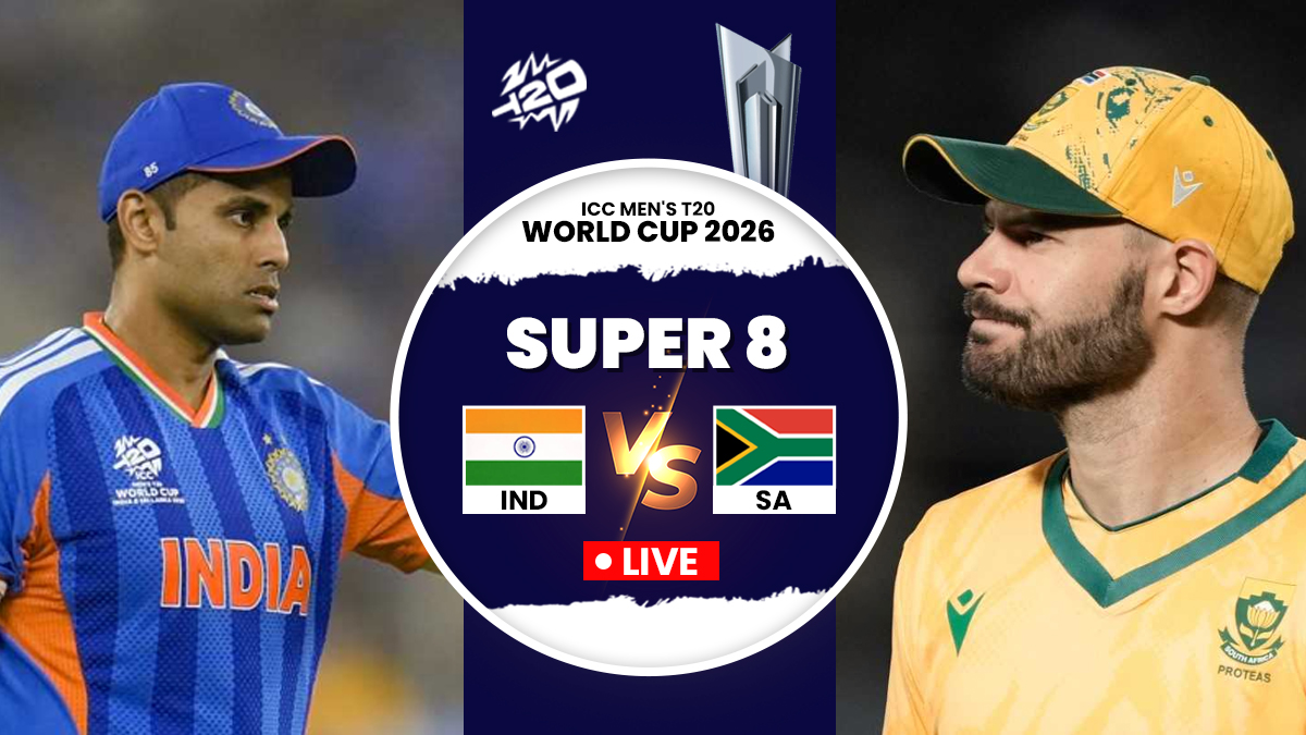 IND vs SA Live Score: सुपर 8 की जंग में साउथ अफ्रीका ने जीता टॉस, भारत की पहले बॉलिंग
