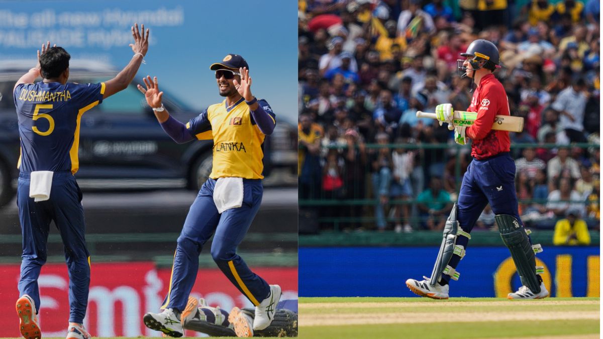 ENG vs SL: Super-8 मैच में श्रीलंकाई कप्तान का रॉकेट थ्रो, तूफानी बल्लेबाज को किया रन आउट, देखें VIDEO