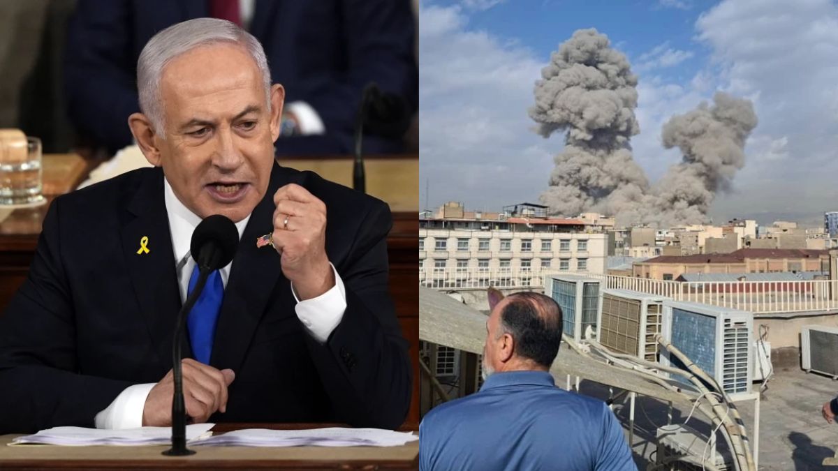 ईरान पर हमला करने के बाद नेतन्याहू का पहला बयान, कहा- 'अपना भाग्य खुद तय करेंगे ईरानी'