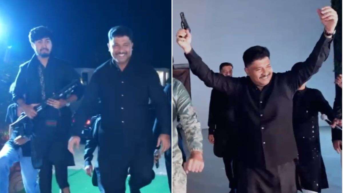 फंक्शन में f9ala सॉन्ग पर बंदूक लेकर बना रहे थे रील, Video Viral होते ही पीछे पड़ी पुलिस; जांच के आदेश