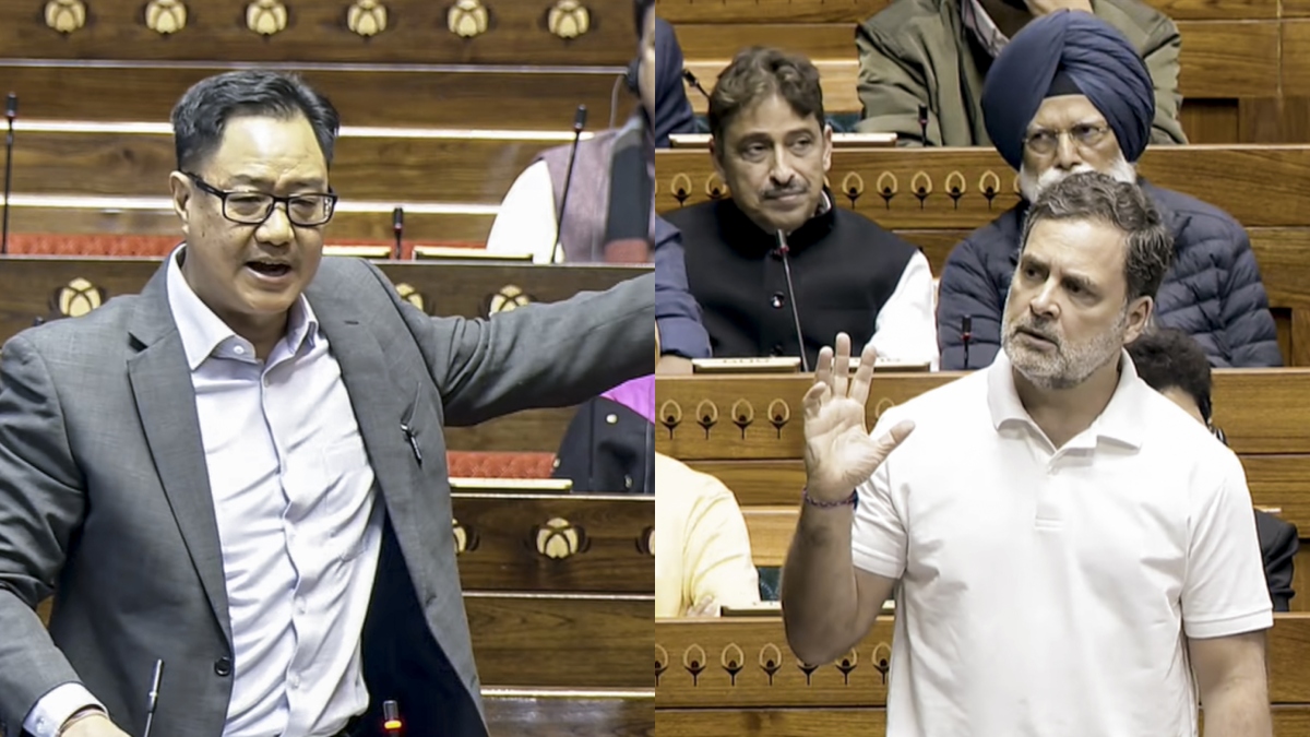 राहुल गांधी के 'देश बेचने' वाले आरोप पर भड़के किरेन रिजिजू, विशेषाधिकार हनन का नोटिस करेंगे दाखिल