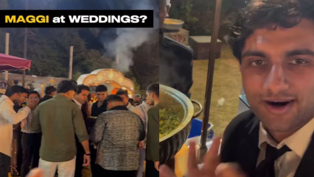 Video: शादी में फूड स्टॉल पर शख्स को दिखी Maggi तो कर दी ऐसी डिमांड, सुनकर कंपनी ने तुरंत किया रिएक्ट