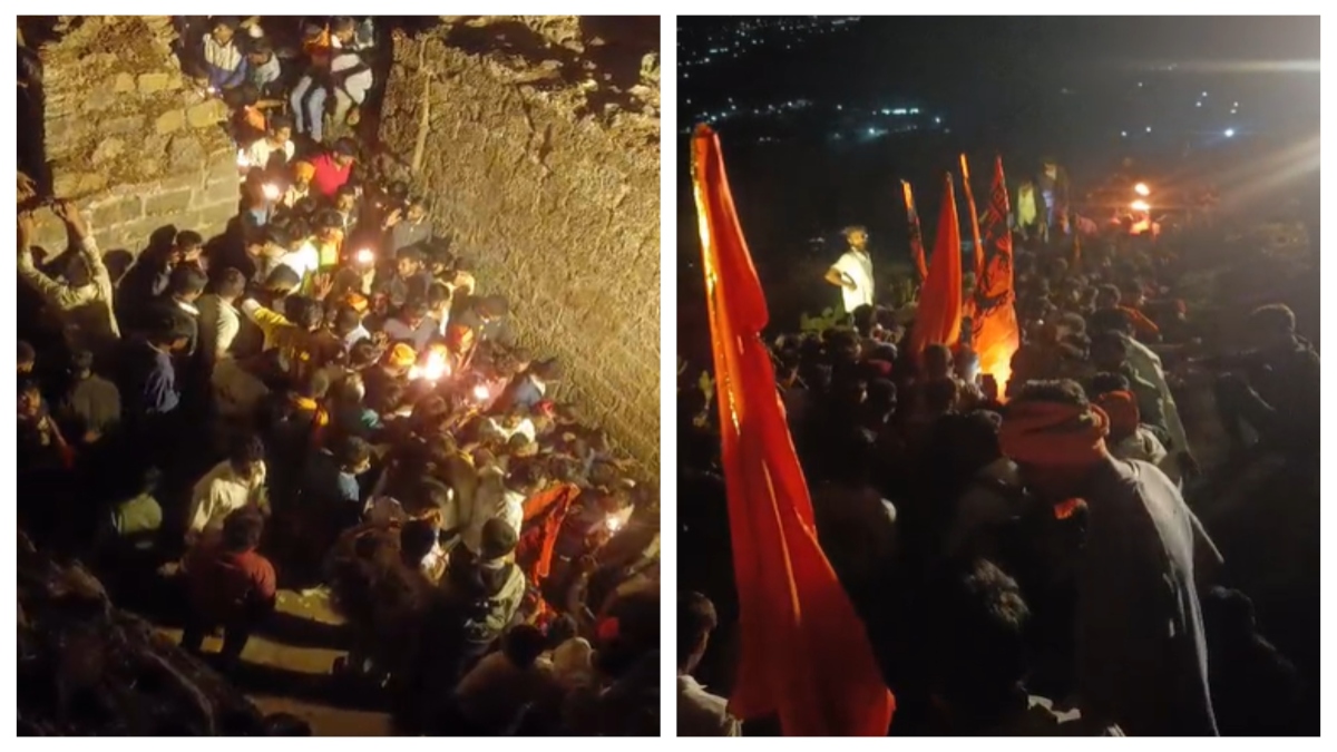 VIDEO: पुणे में शिवाजी महाराज की जयंती पर किला शिवनेरी में बेकाबू हुई भीड़, भगदड़ में एक दर्जन लोग घायल