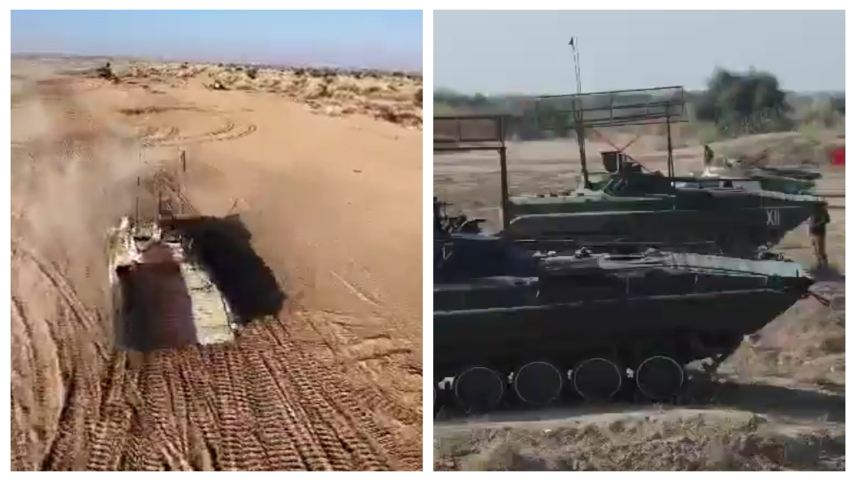 VIDEO: राजस्थान में पाकिस्तान बॉर्डर पर कांपी धरती,  गरजे वज्र और भीष्म, देखकर शहबाज-मुनीर को लगेगी मिर्ची