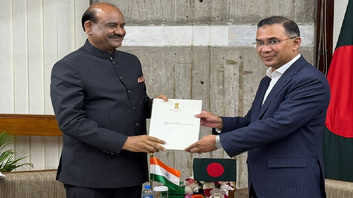 बांग्लादेश के नए पीएम तारिक रहमान से मिले लोकसभा अध्यक्ष ओम बिरला, दिया PM मोदी का संदेश