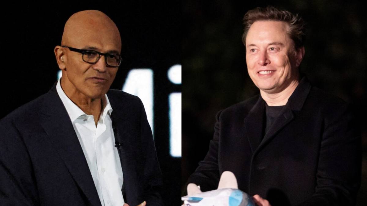इधर भारत में चल रहा समिट, उधर एलन मस्क और सत्य नडेला के बीच हुई बड़ी AI डील