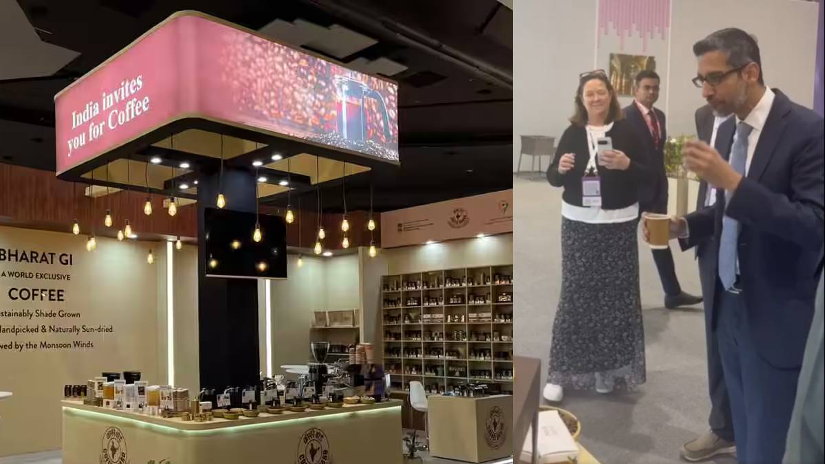 Bharat GI टैग वाली कॉफी पीकर Google CEO सुंदर पिचाई ने कहा- 'Wow', देखें वीडियो