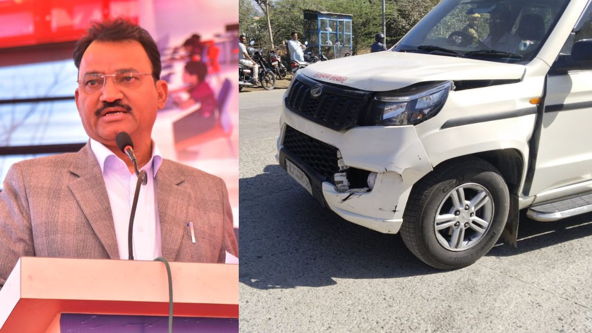 बाल-बाल बचे डिप्टी सीएम प्रेमचंद बैरवा, काफिले में घुसी कार, हुई टक्कर