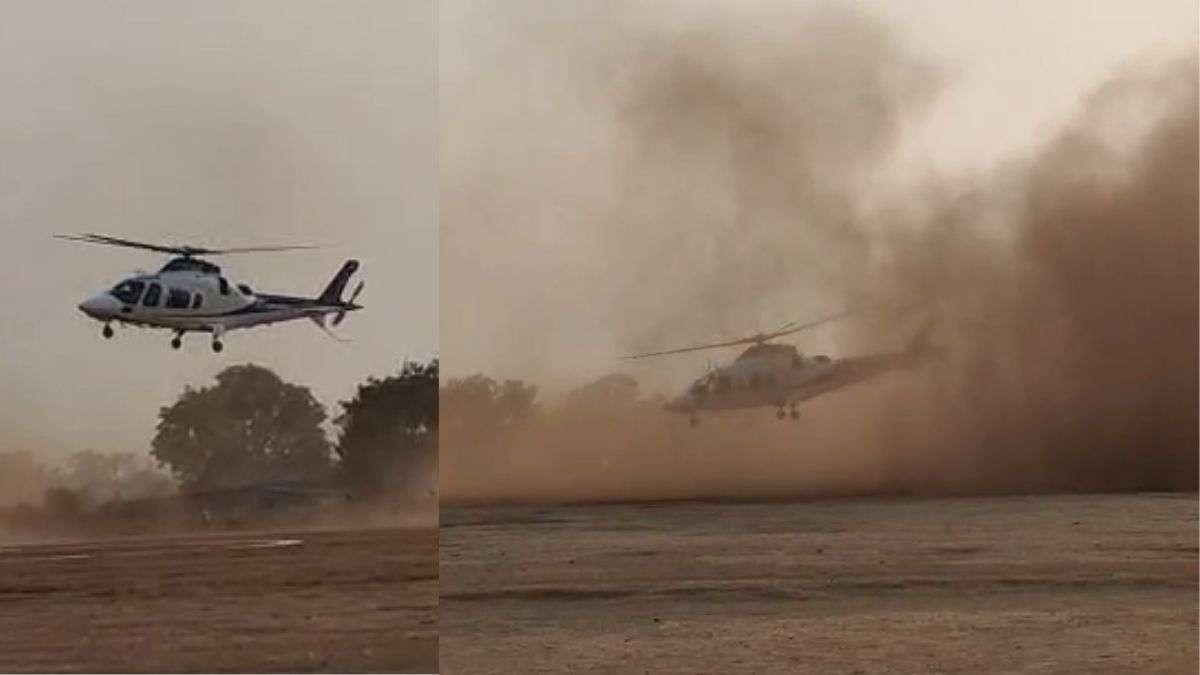 हवा में असंतुलित हुआ CM मोहन यादव का हेलीकॉप्टर, टला बड़ा हादसा; सामने आया VIDEO