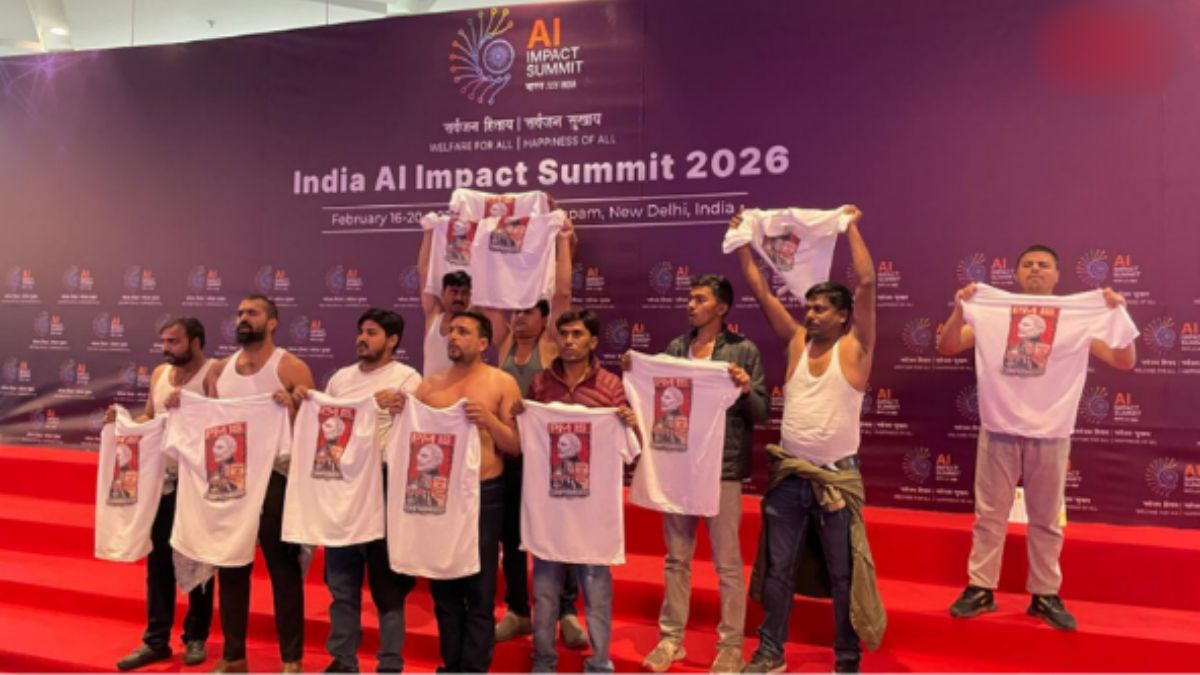 AI समिट में यूथ कांग्रेस के प्रदर्शन पर भड़के नेटिजेंस, कहा- 'कांग्रेस की बेशर्म हरकत'; BJP भी हमलावर