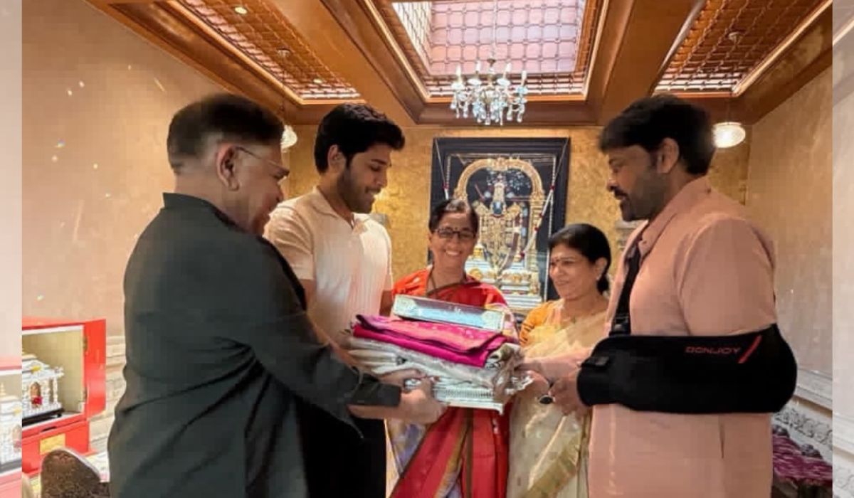 चिरंजीवी बने अल्लू सिरीश-नयनिका रेड्डी की शादी के पहले मेहमान, जानें क्या है वजह