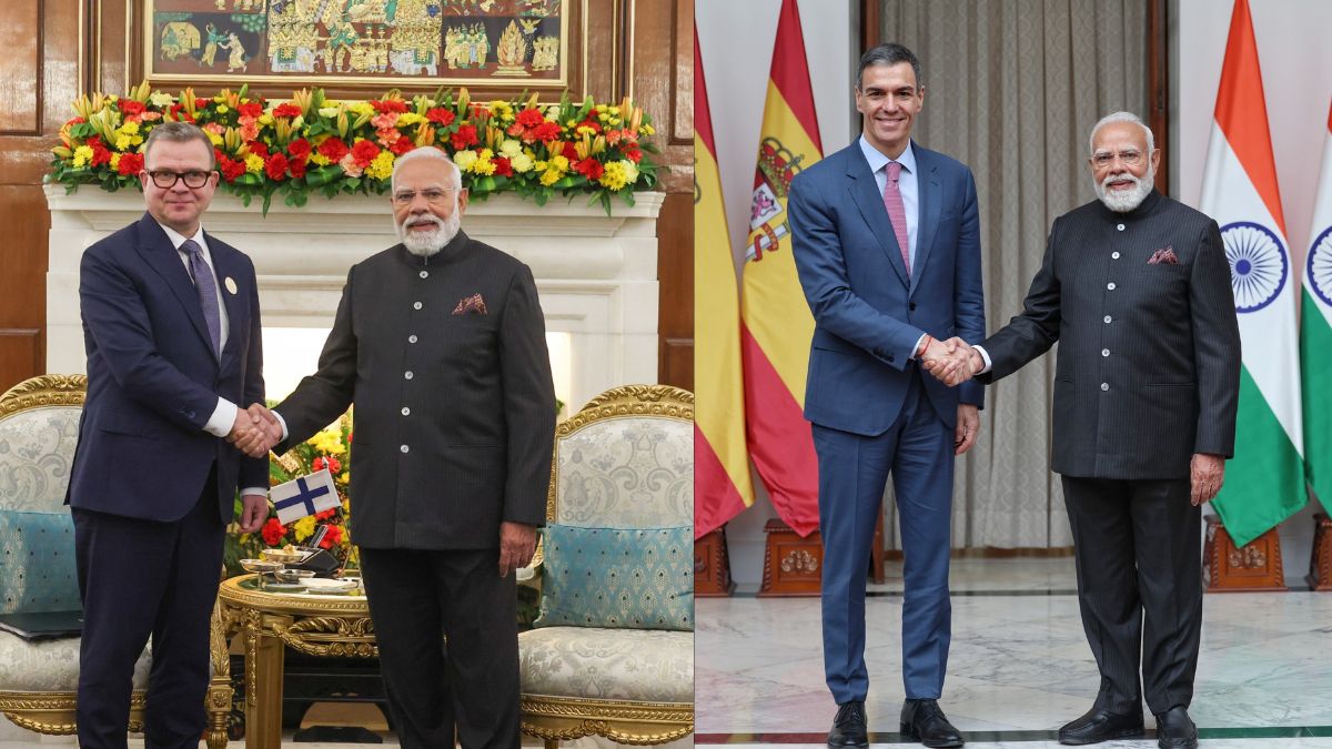 India AI Impact Expo:स्पेन के राष्ट्रपति और फिनलैंड के PM से मिले मोदी, INDIA-EU एफटीए को बताया स्वर्णिम युग