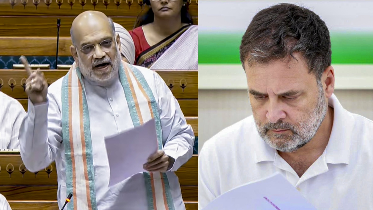 'राहुल गांधी कई बार नक्सली समर्थकों के साथ दिखे', लोकसभा में बोले गृह मंत्री अमित शाह