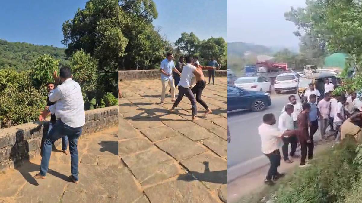 कर्नाटक में प्री-वेडिंग शूट के दौरान फोटोग्राफरों पर हमला, पुलिस स्टेशन के सामने भारी हंगामा, सामने आया वीडियो