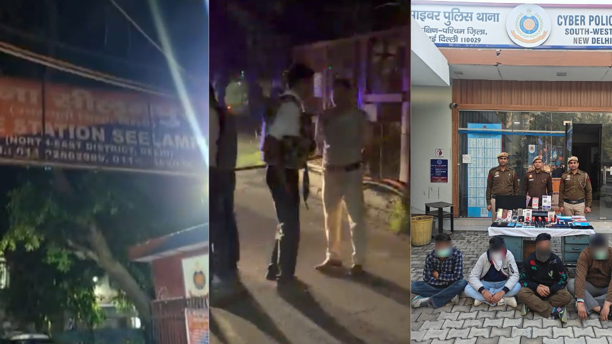 दिल्ली में 3 घटनाएं: सर्राफा व्यापारी से डेढ़ किलो सोने की लूट, एक बदमाश का हाफ एनकाउंटर, 11 साइबर ठग गिरफ्तार