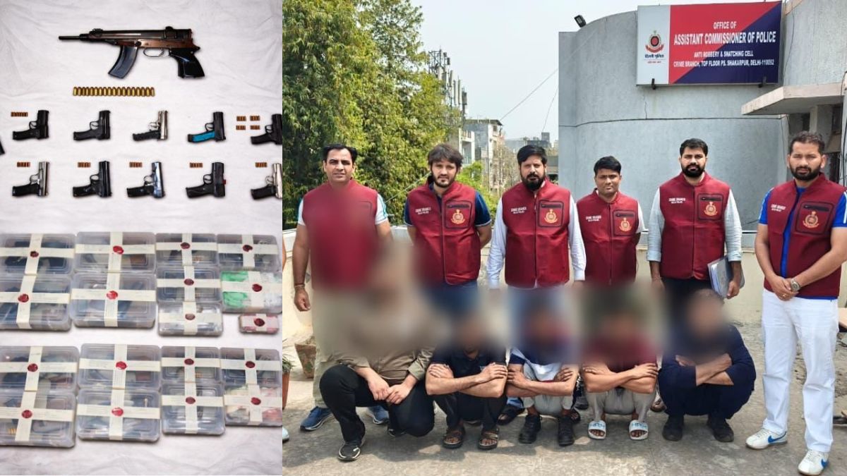 अंतरराष्ट्रीय हथियार तस्करी गिरोह का भंडाफोड़, पाकिस्तान और नेपाल से लिंक, 10 गिरफ्तार