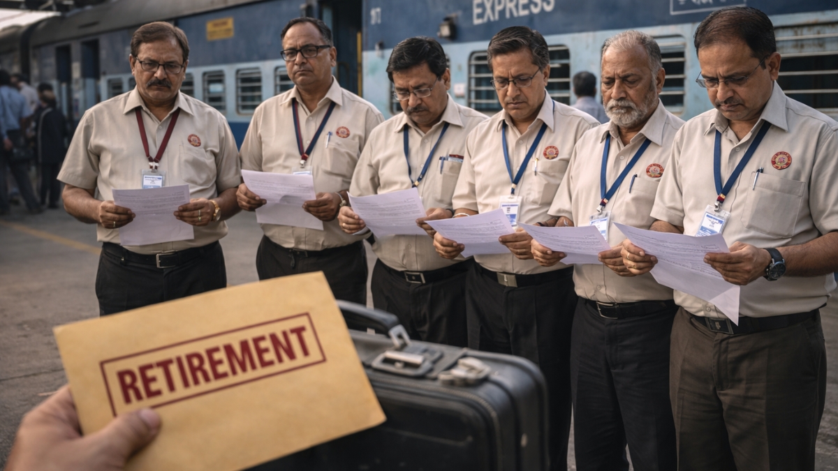 लापरवाही पड़ी भारी! भारतीय रेल ने 6 अधिकारियों को समय से पहले कर दिया रिटायर, सिस्टम में मचा हड़कंप