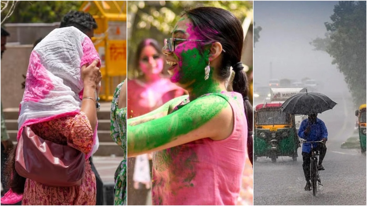होली में यूपी, बिहार और दिल्ली-NCR समेत इन राज्यों में कैसा रहेगा मौसम? बारिश का भी अलर्ट, जानिए IMD का ताजा अपडेट
