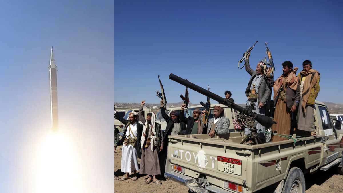 इजरायल और ईरान की जंग में यमन की भी एंट्री, हूती विद्रोहियों ने दाग दी मिसाइल