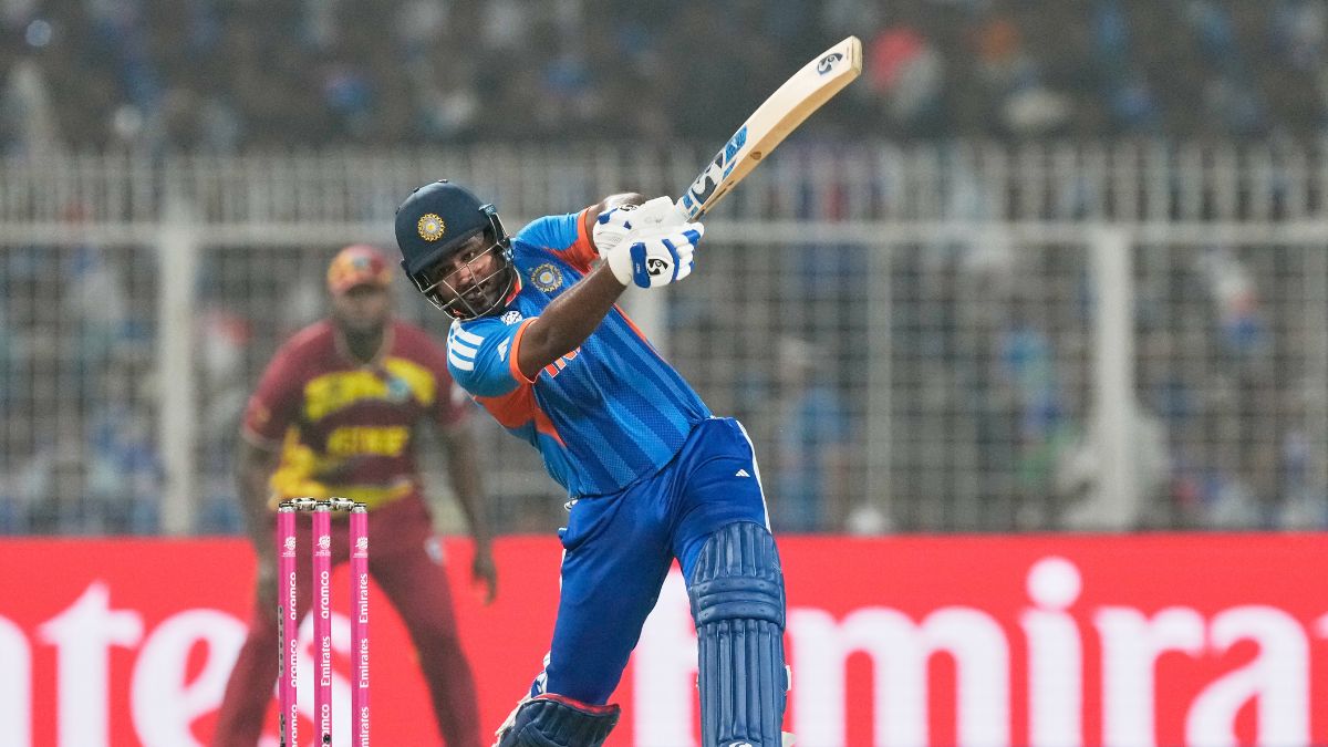 IND vs WI: संजू सैमसन ने टी20 वर्ल्ड कप में पहली बार किया कमाल, लेकिन फिर नहीं चला कप्तान सूर्या का बल्ला