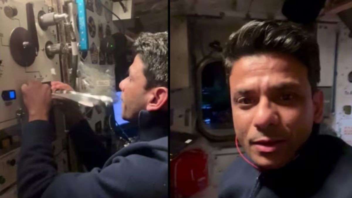 अंतरिक्ष में एस्ट्रोनॉट कैसे फ्रेश होते हैं ? शुभांशु शुक्ला ने Video शेयर कर दिखाया, देखकर हैरत में पड़े यूजर्स