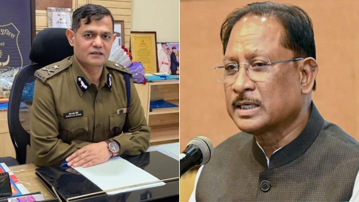 IPS रतनलाल डांगी पर गिरी गाज, CM विष्णुदेव बोले- खराब हो रही थी सरकार की छवि