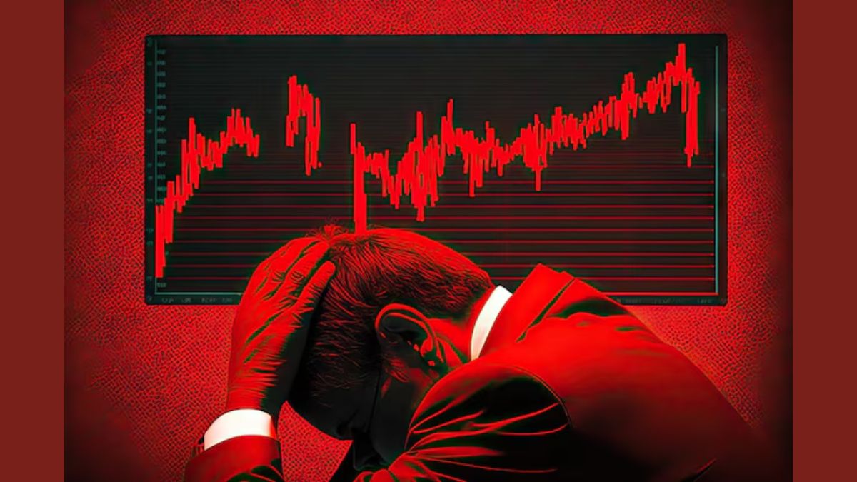 Stock Market Highlights: शेयर बाजार में विनाशकारी गिरावट जारी, सेंसेक्स 1470 और निफ्टी 488 अंक गिरकर बंद