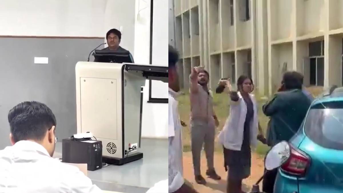 Video: पढ़ाते हुए प्रोफेसर ने MBBS छात्रा को I Love You बोलकर किया प्रपोज, कैंपस में चप्पलों से हुई जमकर धुनाई
