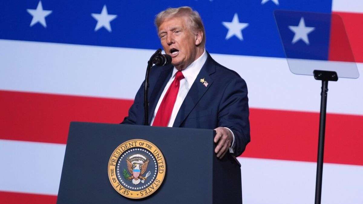 Israel US Iran War: ईरान से जंग के बीच ट्रंप का नया बयान, बोले-"आसान शब्दों में कहें तो शक्ति से ही आती है शांति"