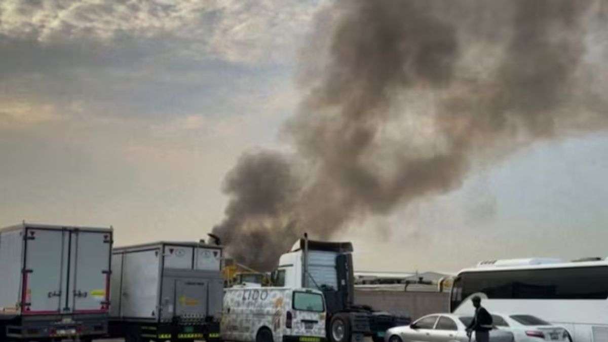 UAE: अबू धाबी में मिसाइल के मलबे के कारण लगी आग, 5 भारतीय नागरिक हुए घायल