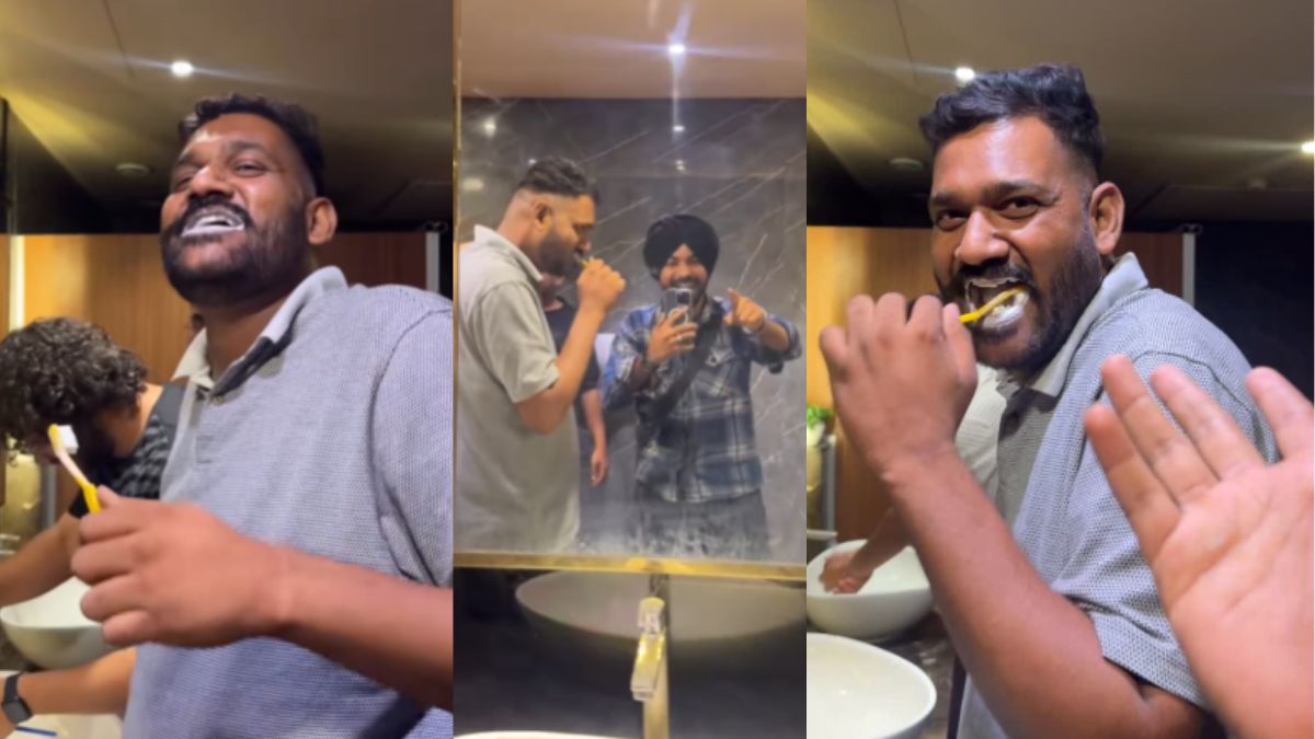 भाई ने धुरंधर 2 का नाइट शो बुक करके गलती कर दी, सिनेमा हॉल में ही ब्रश करके निकला बाहर; VIDEO वायरल