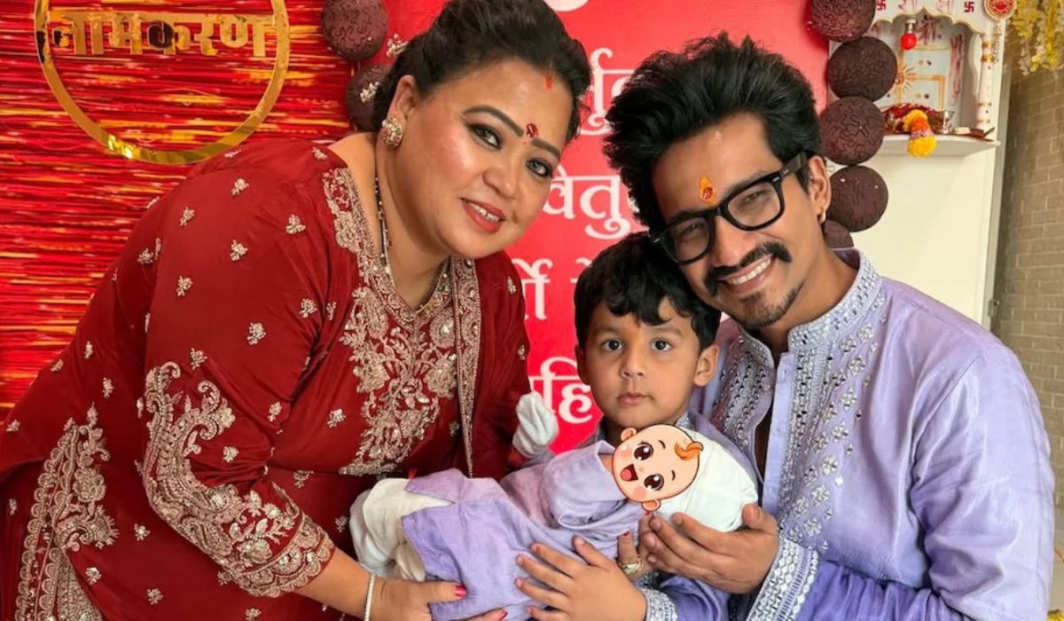 भारती सिंह और हर्ष लिंबाचिया ने दिखाया बेटे काजू का चेहरा, सोशल मीडिया पर छाया गोले का छोटा भाई
