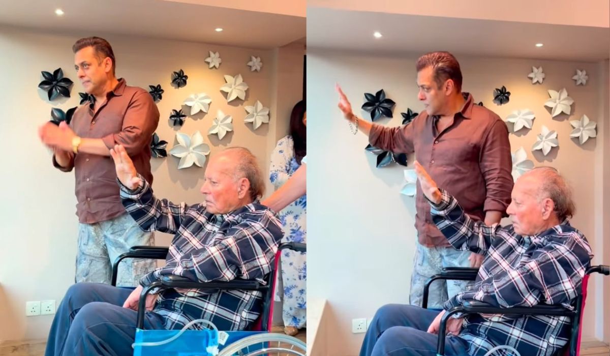 Eid 2026: ईद पर सलमान खान ने बुलेटप्रूफ बालकनी से फैंस को किया सलाम, पिता सलीम की पहली झलक संग दी ईदी