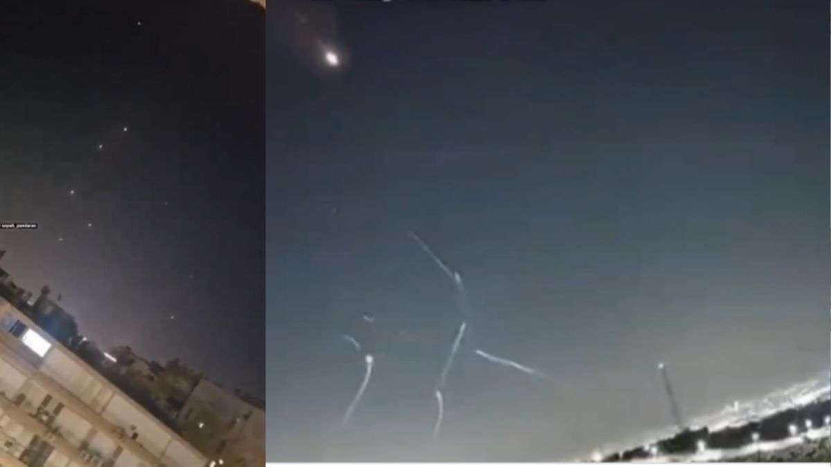 तेल-अवीव में जब इजरायल और ईरान की मिसाइलों के बीच हुआ भीषण युद्ध...आ गई रामायण-महाभारत सीरियल की याद, देखें VIDEO