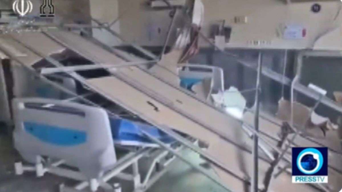 ट्रंप के हमले न करने के ऐलान के बावजूद Israel-US ने तेहरान के इमाम अली अस्पताल को बनाया निशाना, VIDEO आया सामने