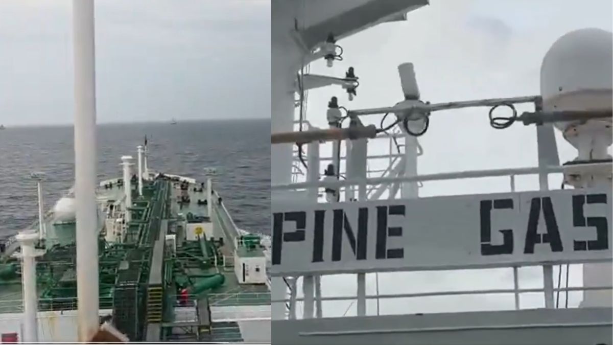 दूर होगा LPG संकट! होर्मुज के 'डेथ जोन' से निकला 'Pine Gas' और 'जग वसंत' टैंकर, सामने आई पहली तस्वीर