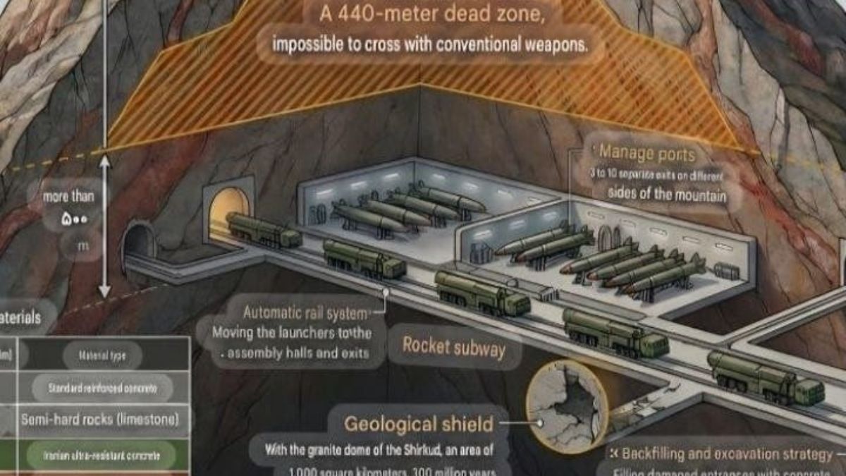 US के B-52 बॉम्बर्स नहीं, परमाणु बम ही भेद सकते हैं ईरानी मिसाइलों का भंडार; 440 मीटर गहरे ग्रेनाइट के नीचे हैं सेफ