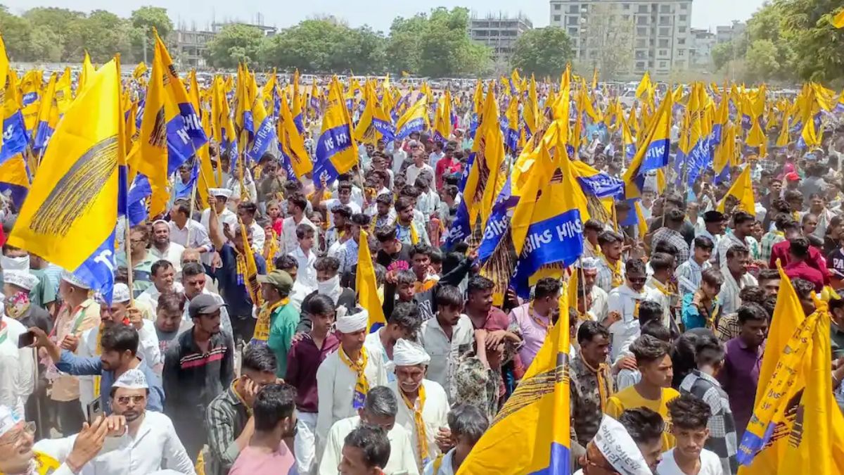 गुजरात के स्थानीय चुनाव में आम आदमी पार्टी की सीटों में 10 गुना बढ़ोतरी, नर्मदा जिले में जीतीं सभी सीटें