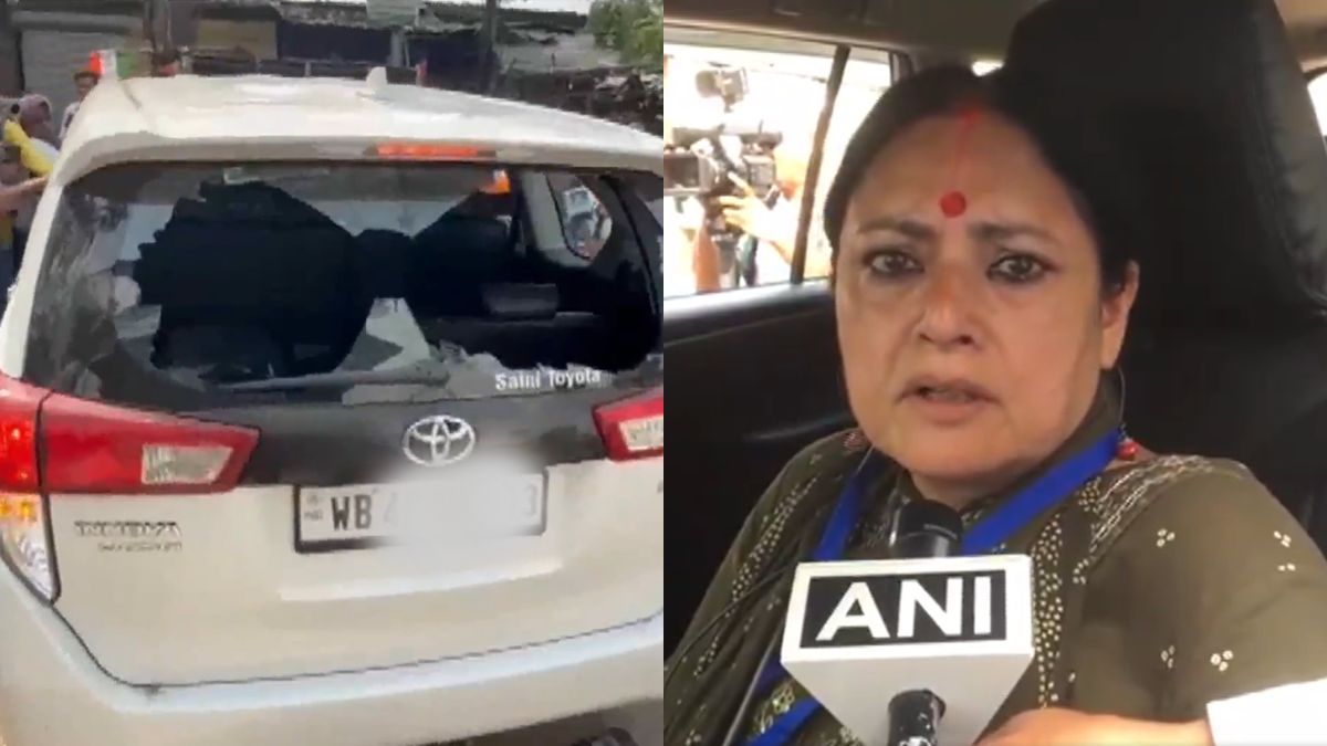 बंगाल: 'रहमत नगर में मेरी गाड़ी पर बड़ा पत्थर मारा', हमले की पीड़ित BJP प्रत्याशी अग्निमित्रा पॉल ने सुनाई आपबीती