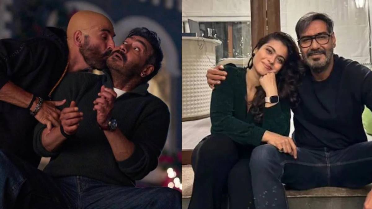 अजय के जन्मदिन पर पत्नी काजोल ने ले ली चुटकी, मजेदार अंदाज में दी बधाई तो खिलखिलाने लगे फैन्स