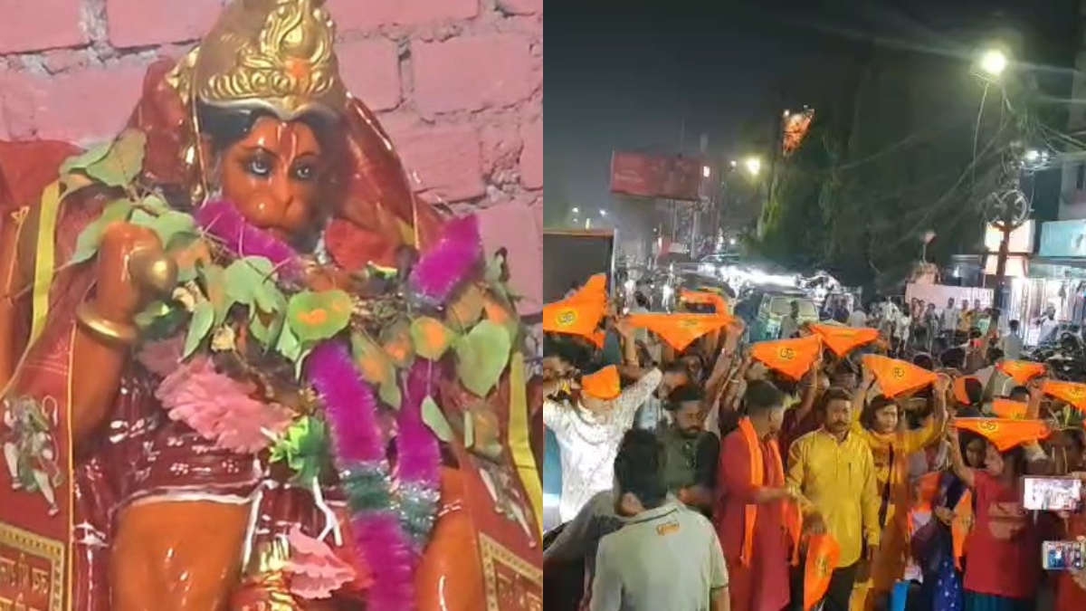 VIDEO: 200 साल पुराने मंदिर में मूर्तियों की तोड़फोड़, भड़के लोग सड़क पर उतरे; इलाके में सुरक्षा सख्त