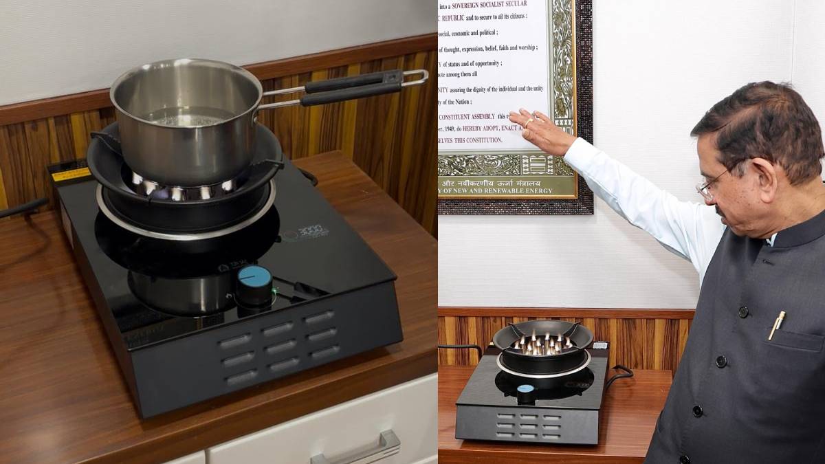 प्लग लगाते ही धू-धू कर जलेगा चूल्हा, केंद्रीय मंत्री ने दिखाई गजब की टेक्नोलॉजी, LPG स्टोव को कहेंगे Bye Bye