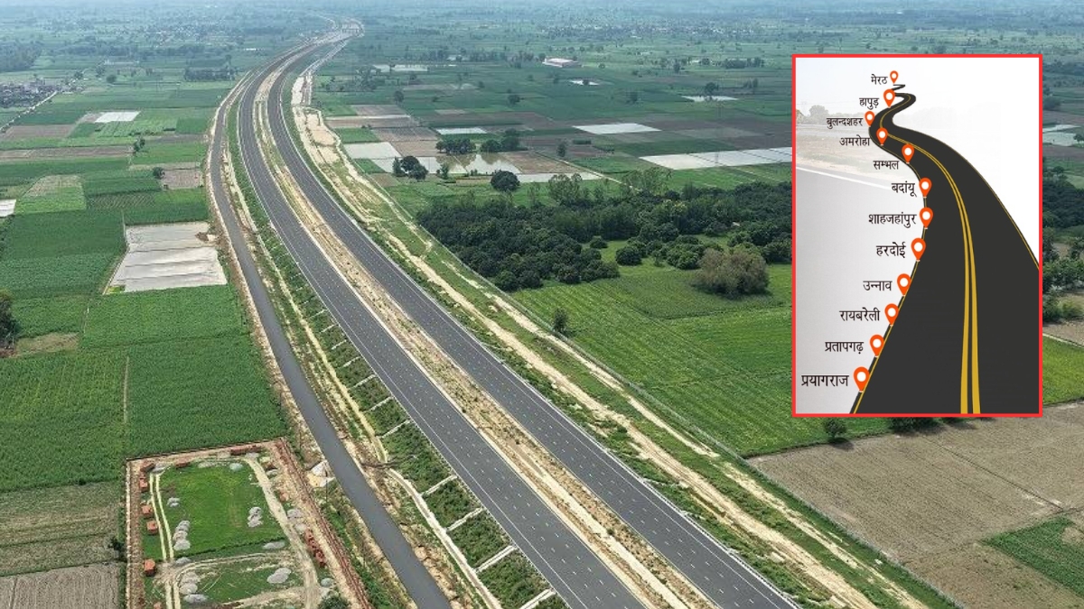 गंगा एक्सप्रेसवे: अब दिल्ली से प्रयागराज, वाराणसी, पटना जाने में कितना लगेगा समय? देख लीजिए पूरा रूट मैप